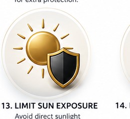 Limit Sun Exposure